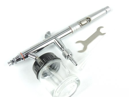 Airbrush Spritzpistole Fengda BD-182K mit der D&uuml;se 0,3-0,5-0,8 mm