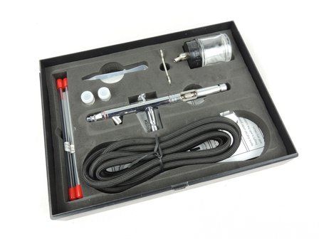 Airbrush gun set Fengda BD-182K with 0,3-0,5-0,8 mm nozzle