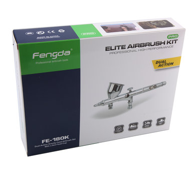 Airbrush gun Fengda BD-180K with 0,2mm and 0,3mm nozzle