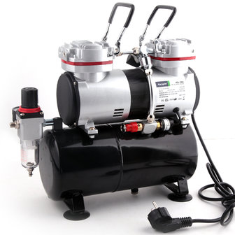 Airbrush mini compressor met luchttank Fengda AS-196