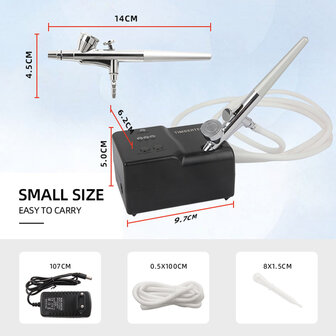 Timbertech Basic Makeup System MK-100 mit vloeibare foundation