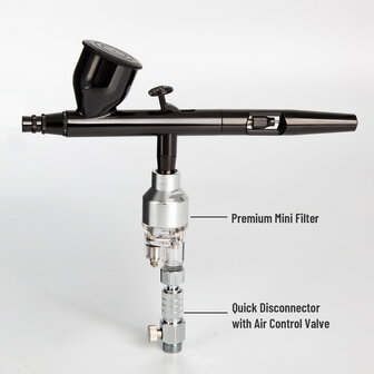 Airgoo High End &amp; Deluxe Double-Action Airbrush AG-101 f&uuml;r Airbrush Master