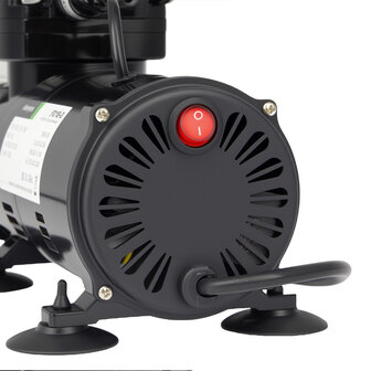 Timbertech airbrush set met compressor en double action airbrush ABPST05(Zwart)