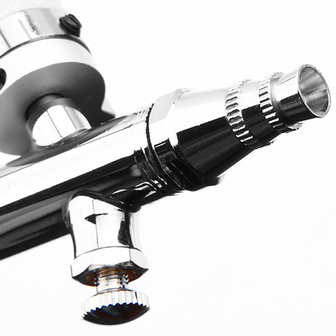 Luxury All-Purpose Precision Dual-Action Gravity Feed Airbrush with 0.5 mm Nozzle &amp; 4 Chamber Cup