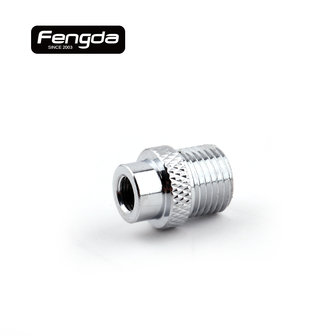 Airbrush reducer / fitter Fengda BD-A1: internal thread M5 - male thread G1/8