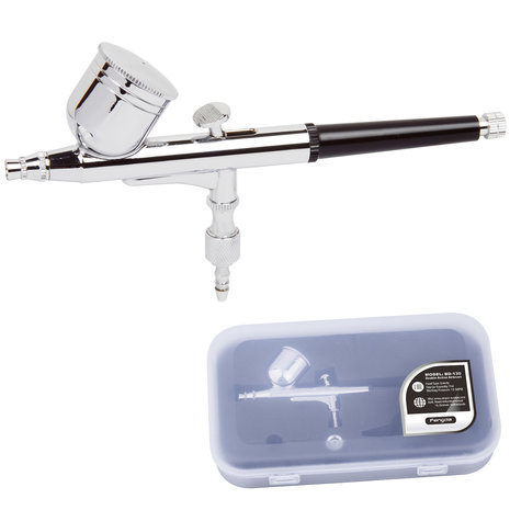 Airbrush pistool Fengda BD-130 met 0,3 mm nozzle