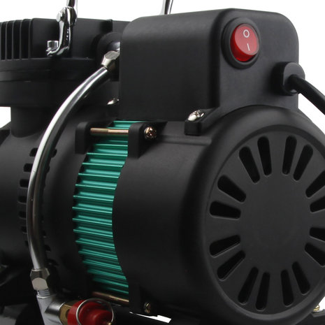 Airgoo Premie Aibrush-compressor AG-326 met dubbele koelventilatoren en luchttank