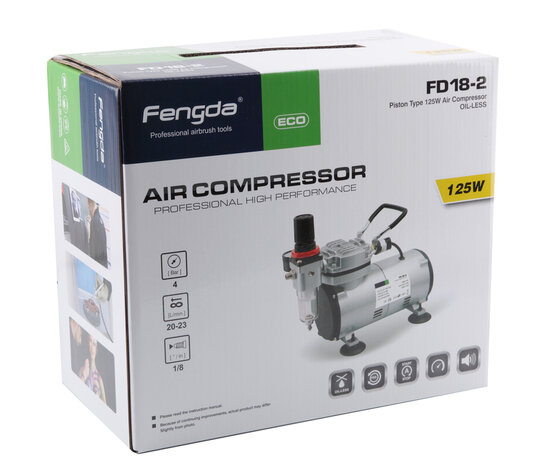 Mini Airbrush Kompressor Fengda AS-18-2