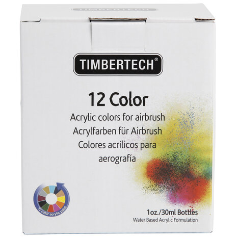 Timbertech Acrylic Verf Ⅱ-12 Colors(30ML)