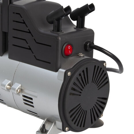 Airgoo Premie Aibrush-compressor met supermacht dubbele koelventilatoren AG-420B