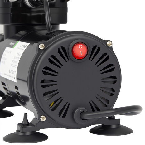 Mini airbrush compressor Fengda AS18-2(Zwart)