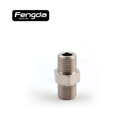 Airbrush reducer / fitter Fengda BD-A2: male thread G1/8 - male thread G1/8