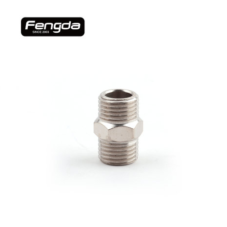 Airbrush reducer / fitter Fengda BD-A6: male thread G1/4 - male thread G1/4