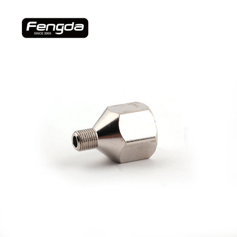 Airbrush reducer / fitter Fengda BD-A7: internal thread 1/8 - male thread M5