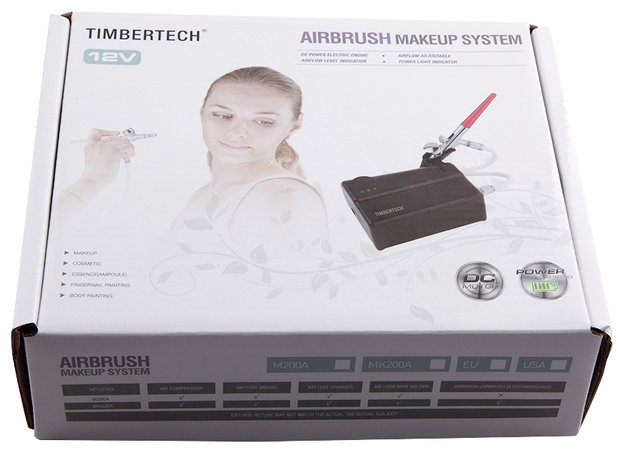 Timbertech Pro Makeup System MK-200 met vloeibare foundation