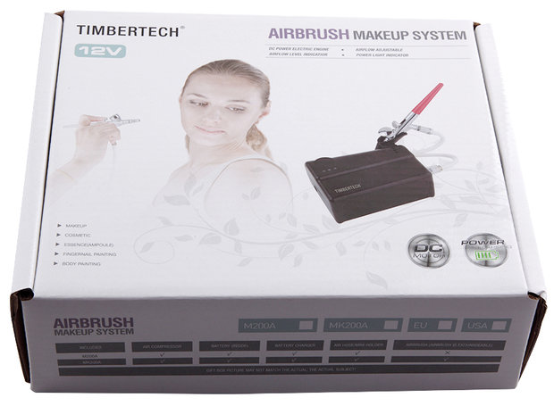 Timbertech Pro Makeup System MK-200 with liquid foundation