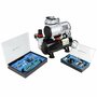 Timbertech ABPST06  airbrush set met compressor, double action airbrush