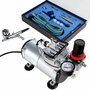 ABPST05-Timbertech-Airbrush-Set-mit-Kompressor-und-Double-Action-Airbrush-Pistole-und-Zubehör