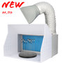 Fengda-More-Compact-and-Portable-Airbrush-Spray-Booth-spraying-box-with-suction-duct--FD-513-with-alligator-clips-&amp;-LED-Light
