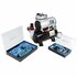 Timbertech ABPST06  airbrush set met compressor, double action airbrush_