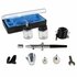 Timbertech ABPST06  airbrush set met compressor, double action airbrush_